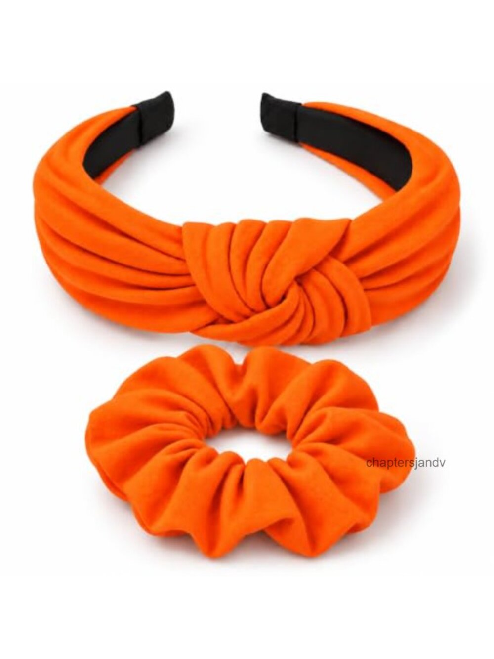 Cotton Spandex Headband and Scrunchie Set Hair Accessories for Women